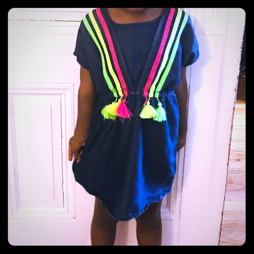 Toddler Girl Denim Dress